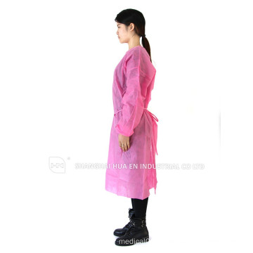 disposable medical nonwoven PE PP SMS surgical isolation gown or coat